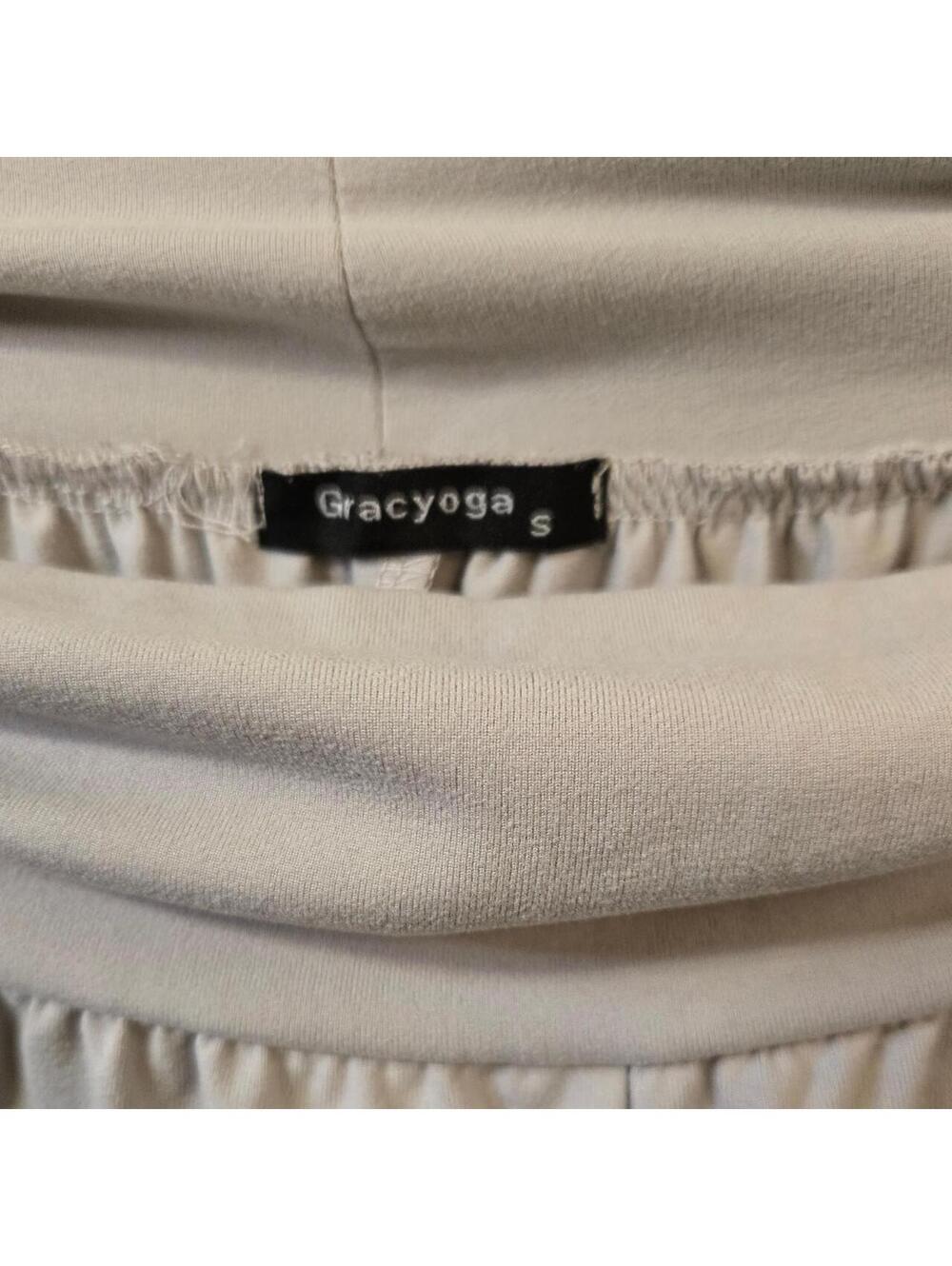 Graci Women's Cream and Tan Trousers